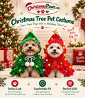Christmas tree pet costume